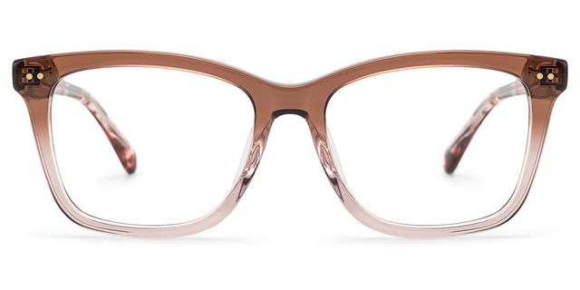 Layla Brown Square Glasses