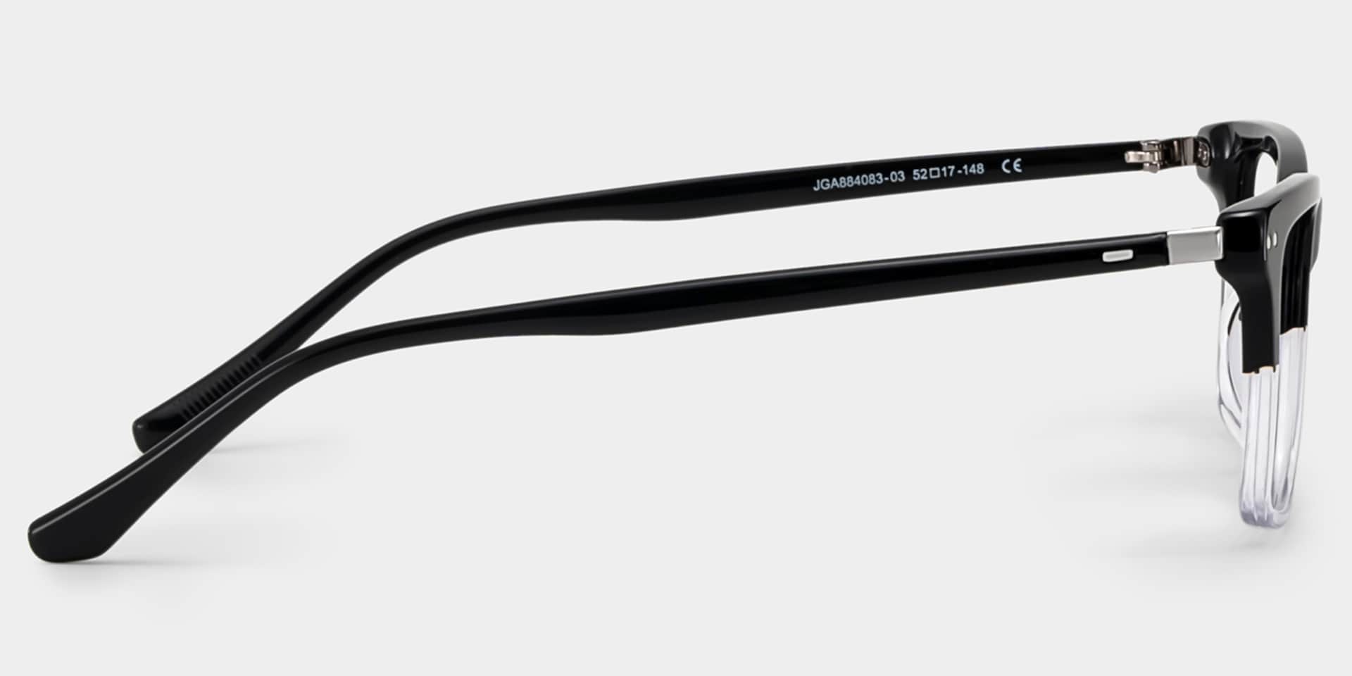 Harper Two-tone Frame Prescription Glasses with Rectangle Shape | ZEELOOL4