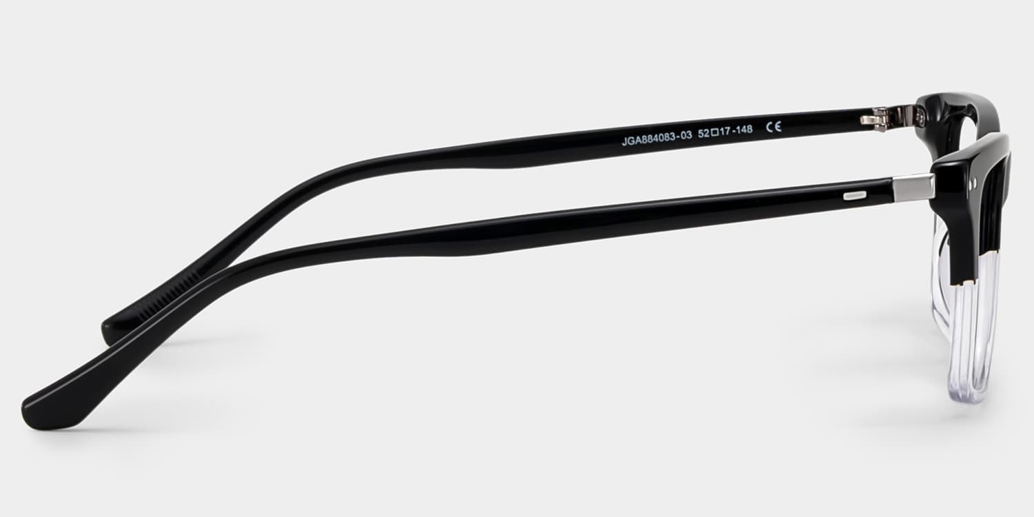 Harper Rectangle Two tone Glasses4