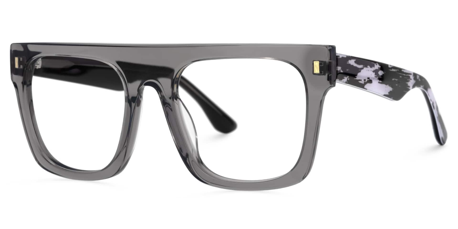 Tyndale Gray Aviator Eyeglasses and Glasses Frame1