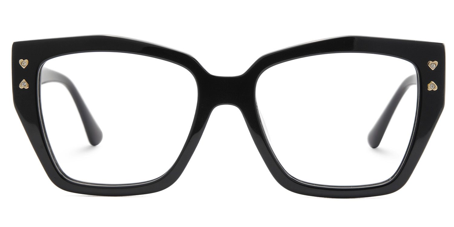 Jemia Butterfly Black Frame Eyeglasses for Women | Zeelool1