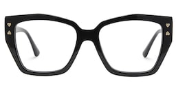 Jemia Butterfly Black Glasses1