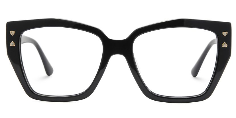 Jemia Black Butterfly Glasses