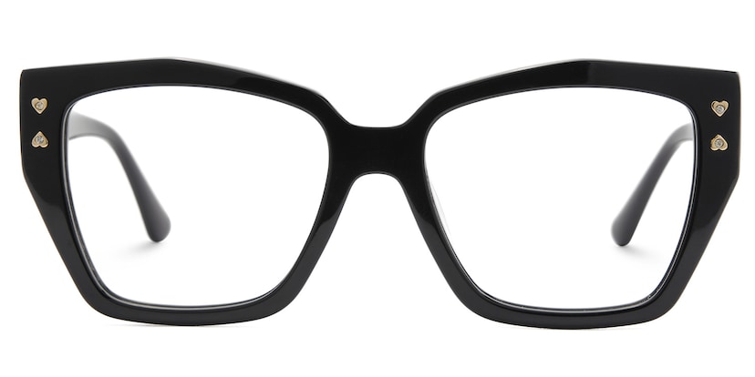 Jemia Butterfly Black Glasses