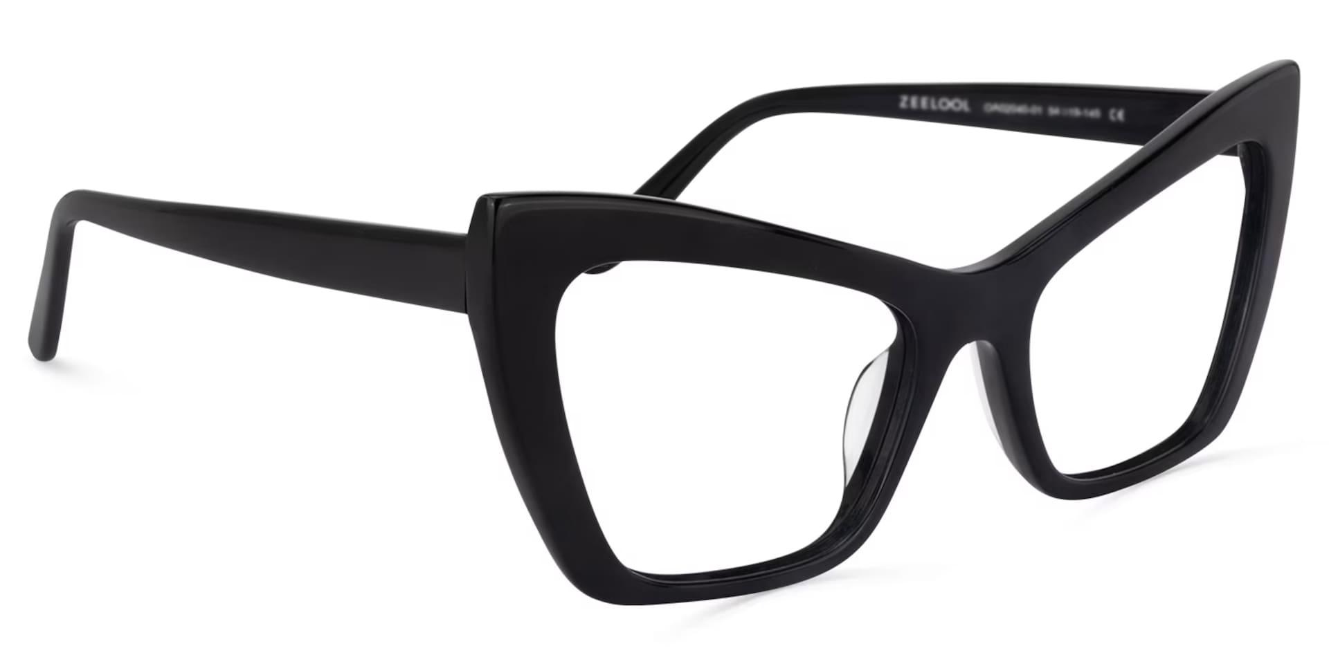 Driscoll Cateye Black Glasses | Zeelool Glasses2