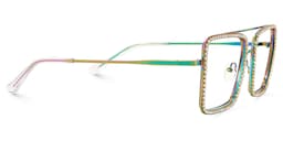 Diva Square Iridescent Glasses4