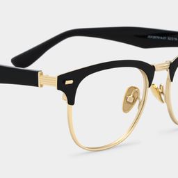 Penelope Browline Gold Glasses5