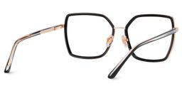Jill Black Square Glasses4