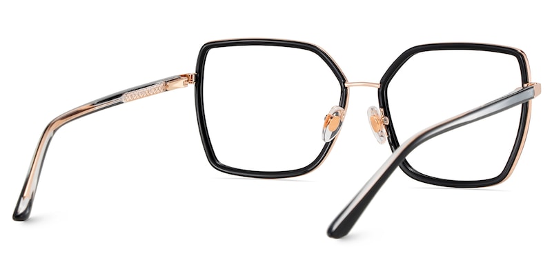 Black Square Frame Glasses - Jill on Sale | Zeelool4