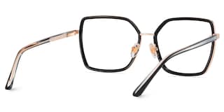 Jill Square Black Glasses4