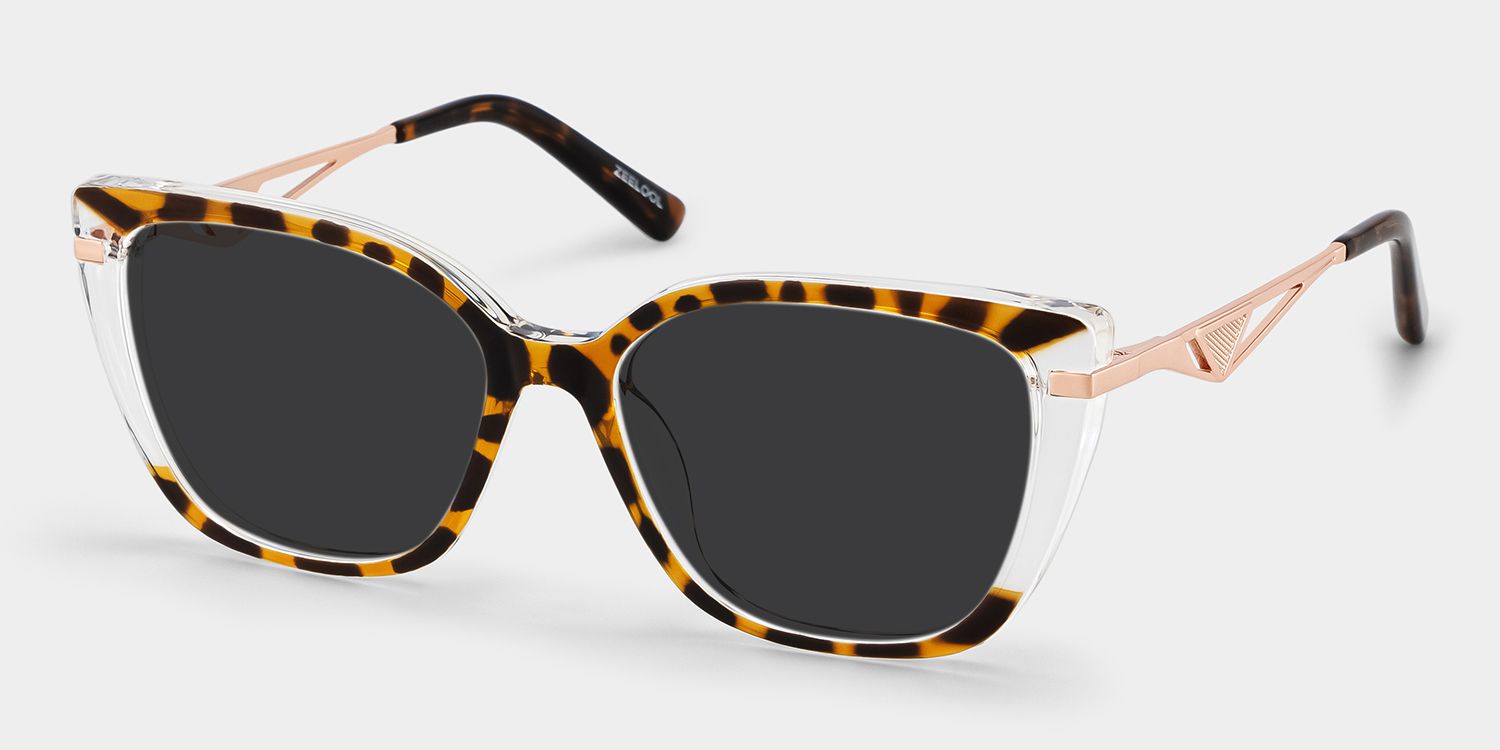 Margret Mixed Tortoise Frame Sunglasses | ZEELOOL2
