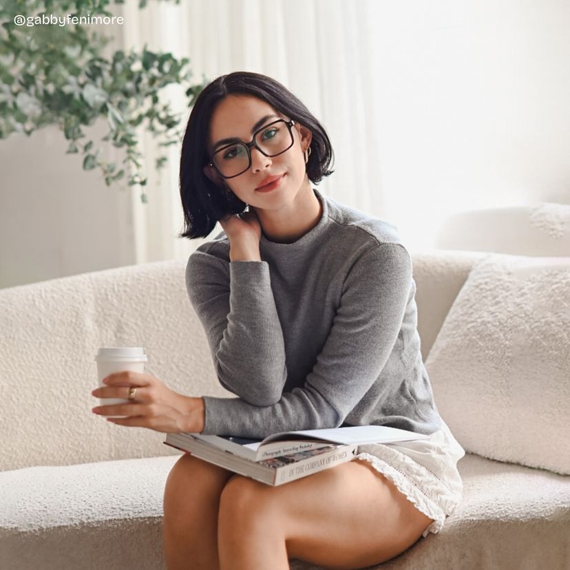 Talia Square Tortoise Glasses