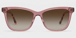 Faith Pink Rectangle Glasses0