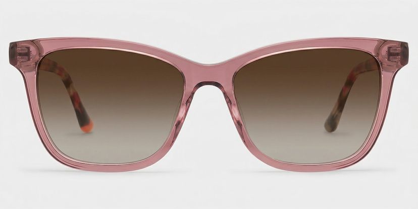 Faith Pink Rectangle Glasses