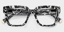 Caius Square Two tone Glasses4