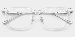 Rayne Clear Square Glasses1