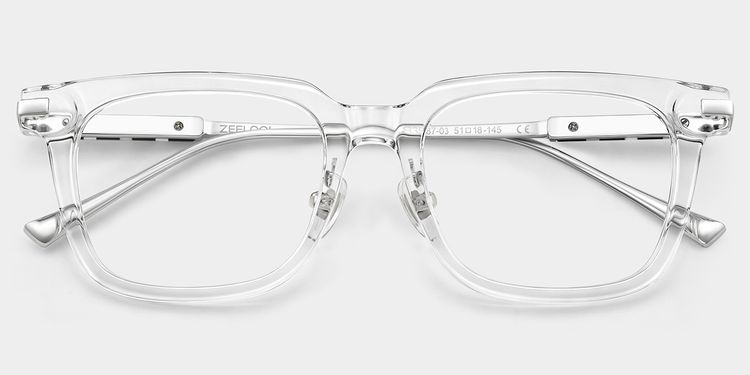 Rayne Clear Square Glasses
