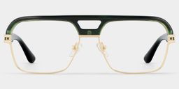 Griff Aviator Green Glasses1