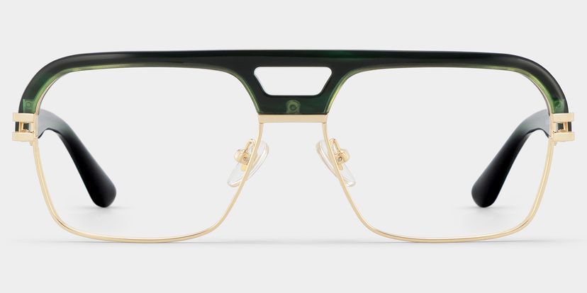 Griff Aviator Green Glasses