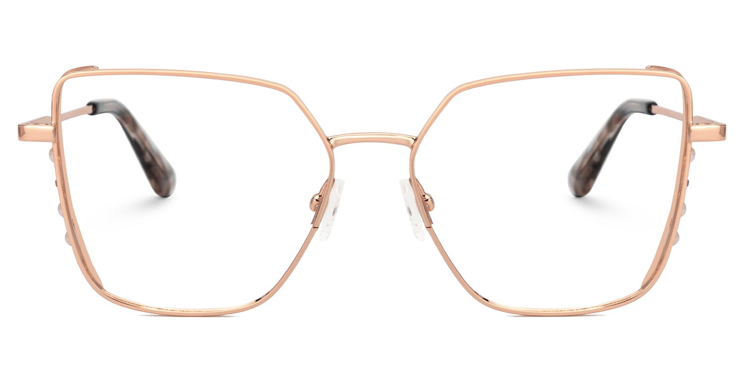Jamison Square Rose-Gold Glasses0