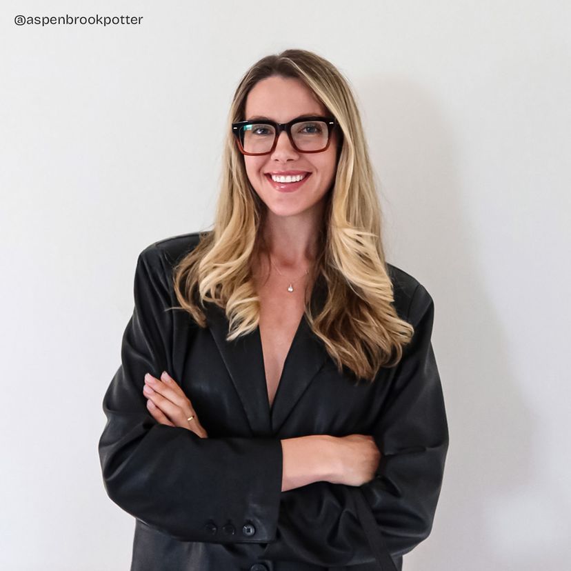 Benjamin Rectangle Two-tone Glasses