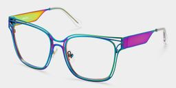 Dacarine Square Iridescent Glasses3