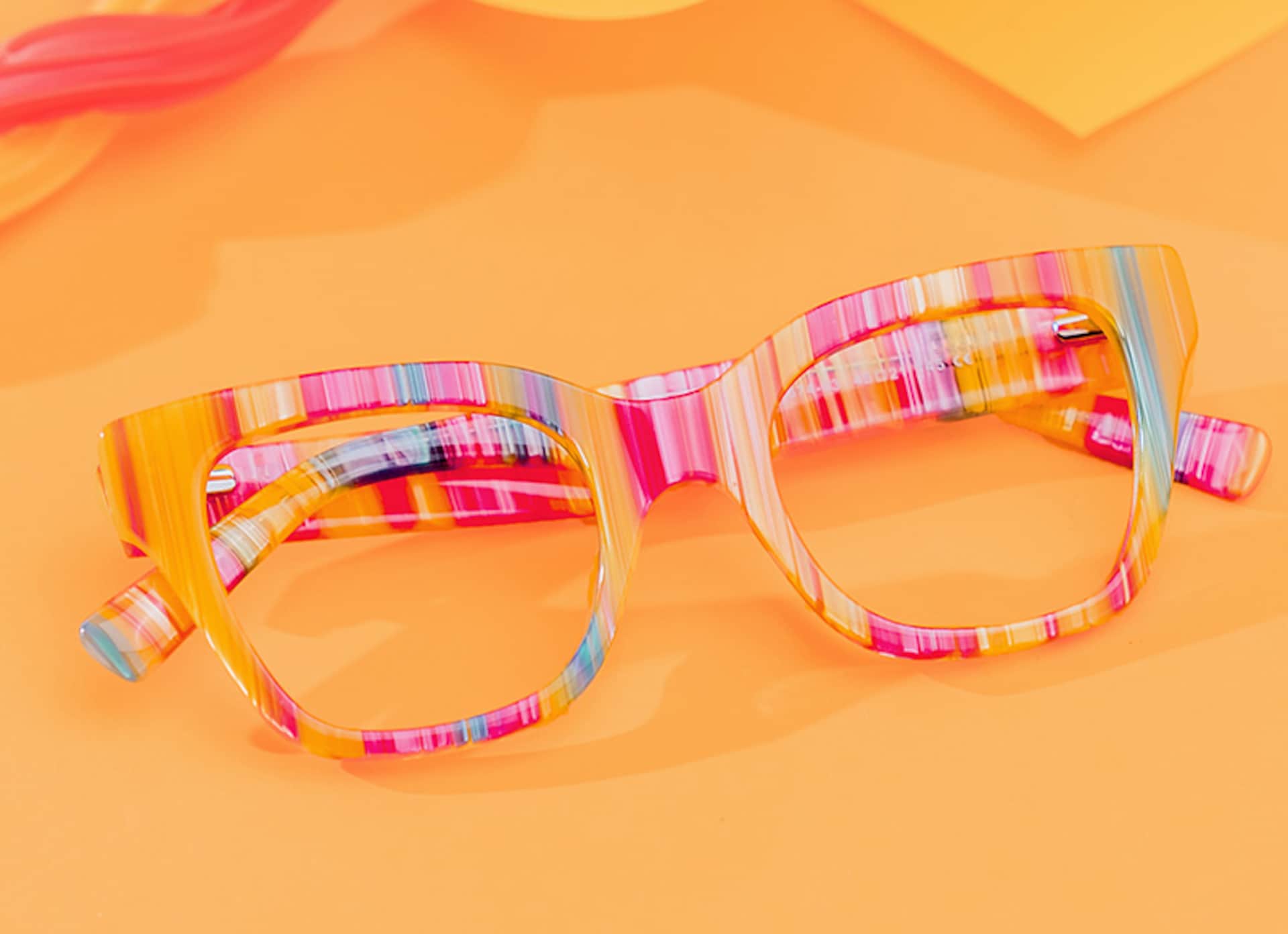 Nereyda Candy Glasses Twizzlers Frames | Zeelool Optical4