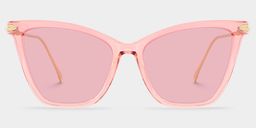 Hilary Butterfly Pink Glasses0
