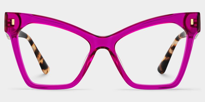 Senica Purple Cat eye Glasses