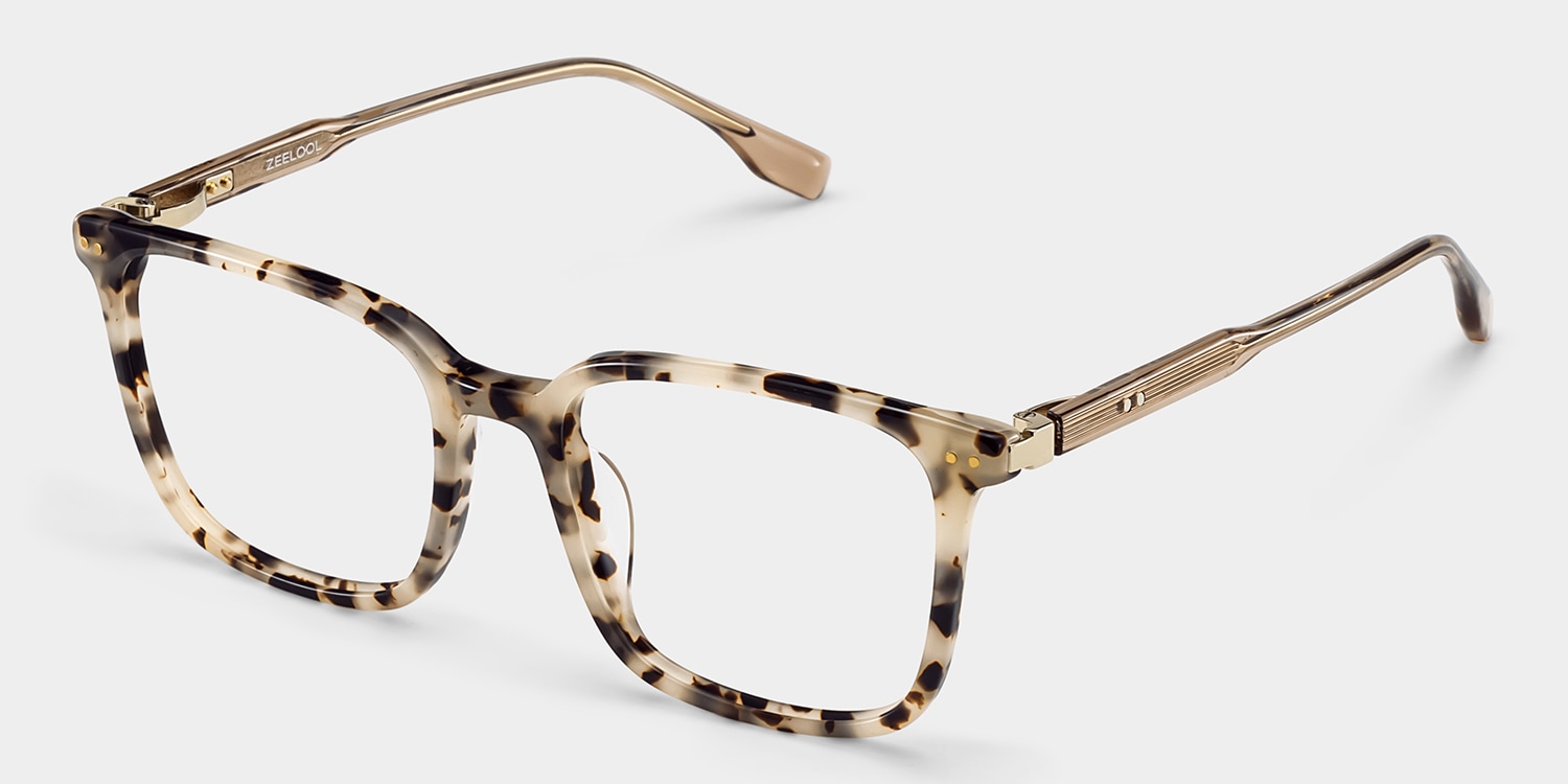 【ffry】 zoe Zoe Green Frame Glasses with Square Frame Online | ZEELOOL
