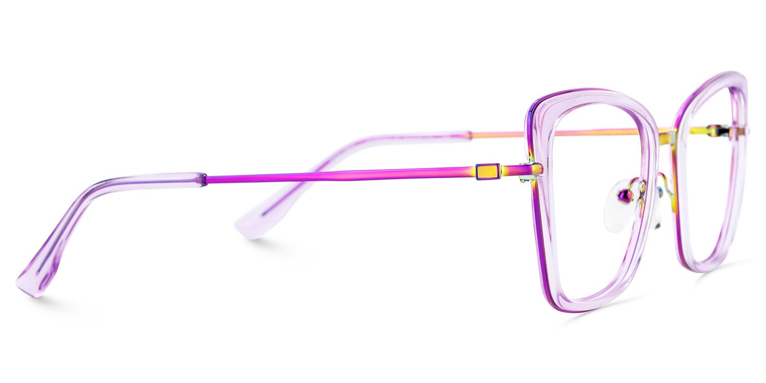 Rosalie Butterfly Purple Color Frame Glasses for Women | Zeelool4