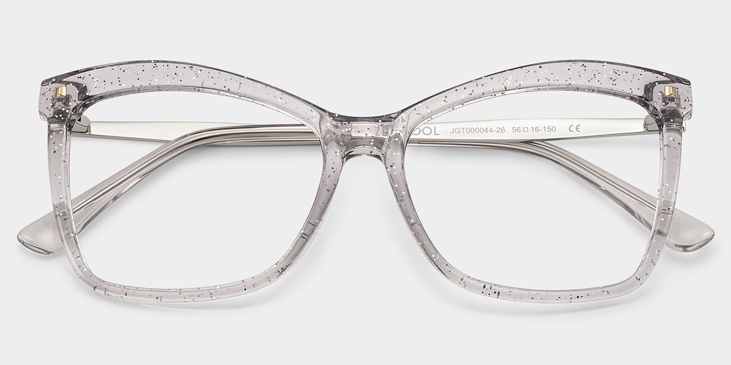 Smoke Color Eyeglasses for Isaebella Frame Glasses | Zeelool3