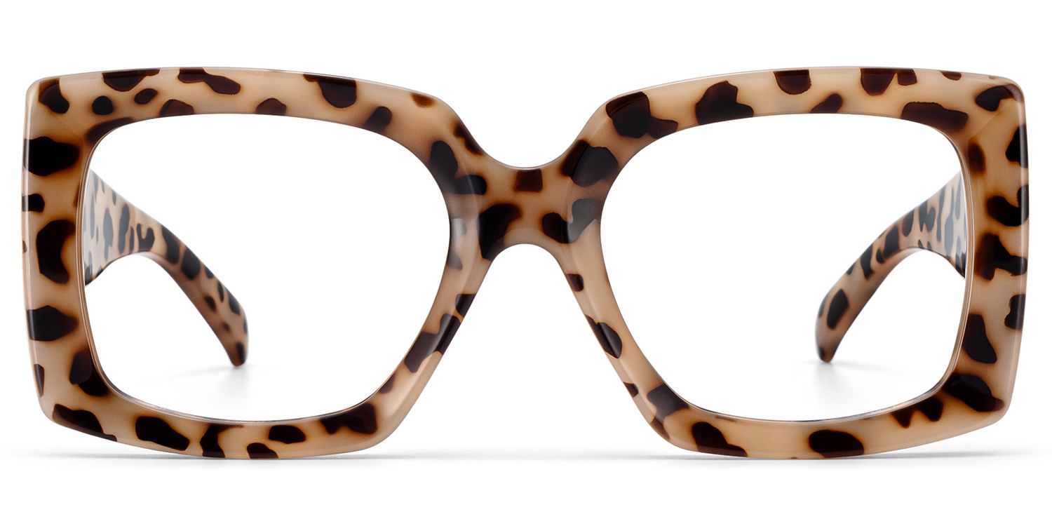 Yael Square Tortoise Glasses | Zeelool Glasses