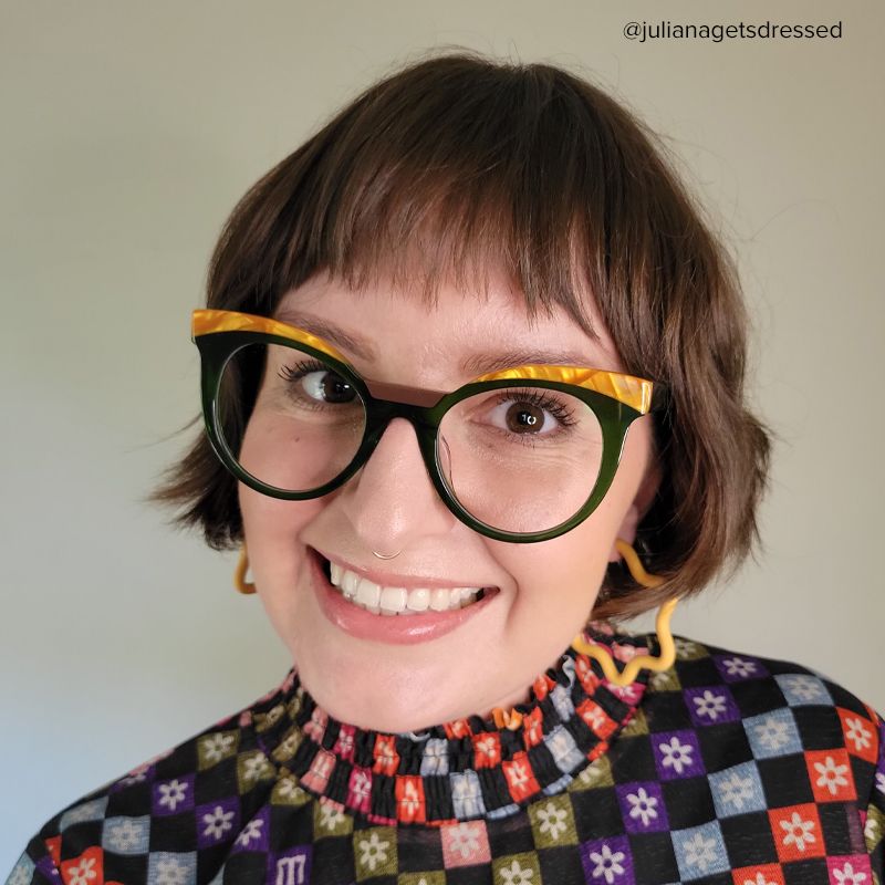 Lismary Cateye Green Glasses | Zeelool Glasses8