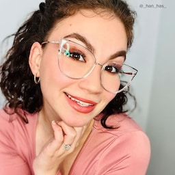 Estrada Cateye Black-Crystal Glasses8