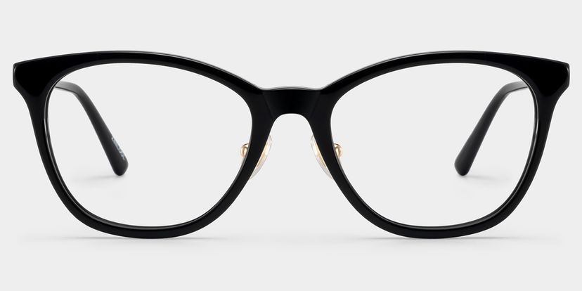 April Cat-eye Black Glasses