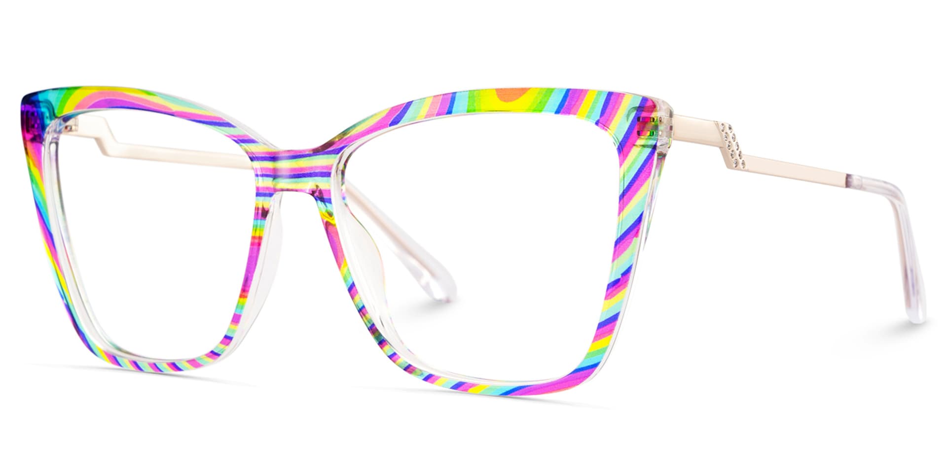 Awilda Cateye Multicolor Eyeglasses3