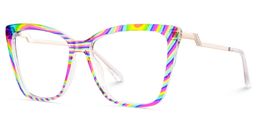 Awilda Cateye Multicolor Glasses3