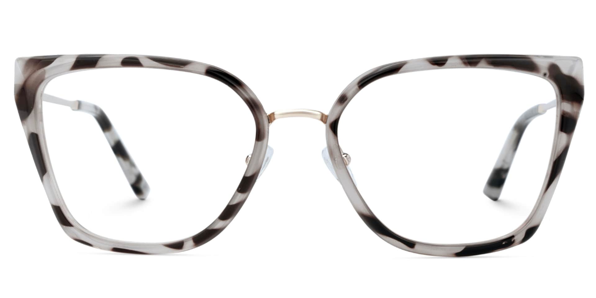 Martine Square Tortoise Glasses | Zeelool Glasses0
