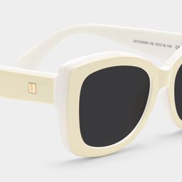 Rosie Cream White Butterfly Sunglasses4
