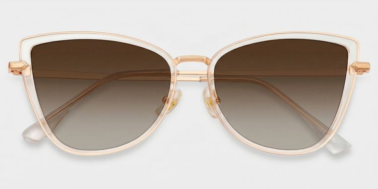Sloane Cat-Eye Clear Glasses