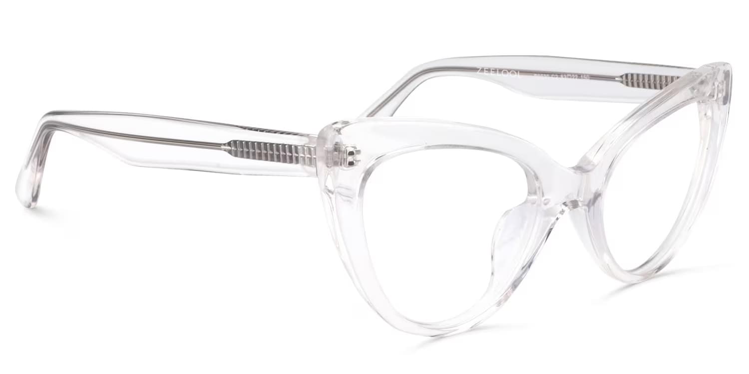 Claudette Cat Eye Crystal Glasses2