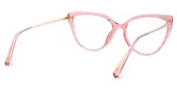 Lucas Cateye Pink Glasses3