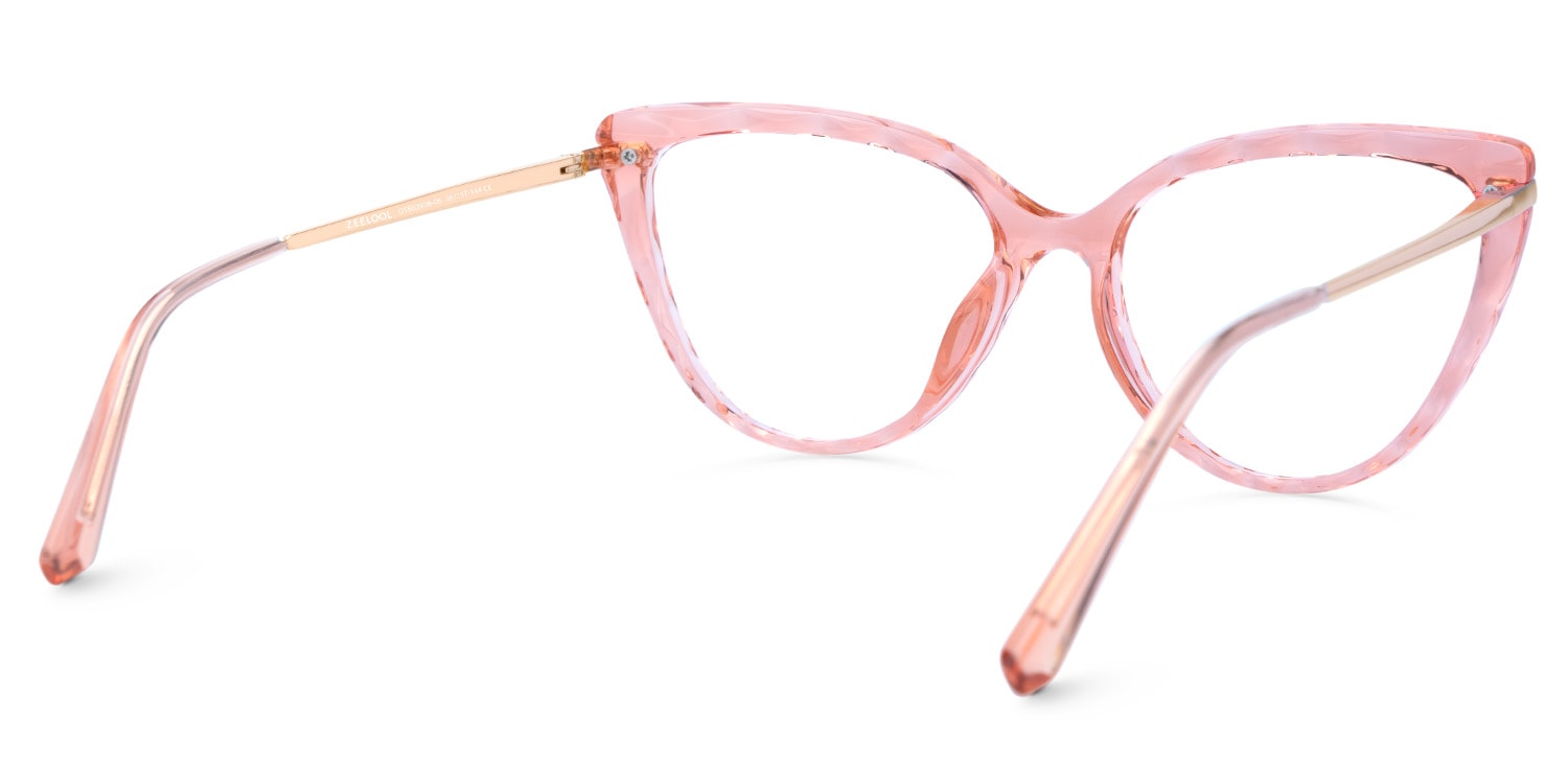 Lucas Cateye Pink Glasses3
