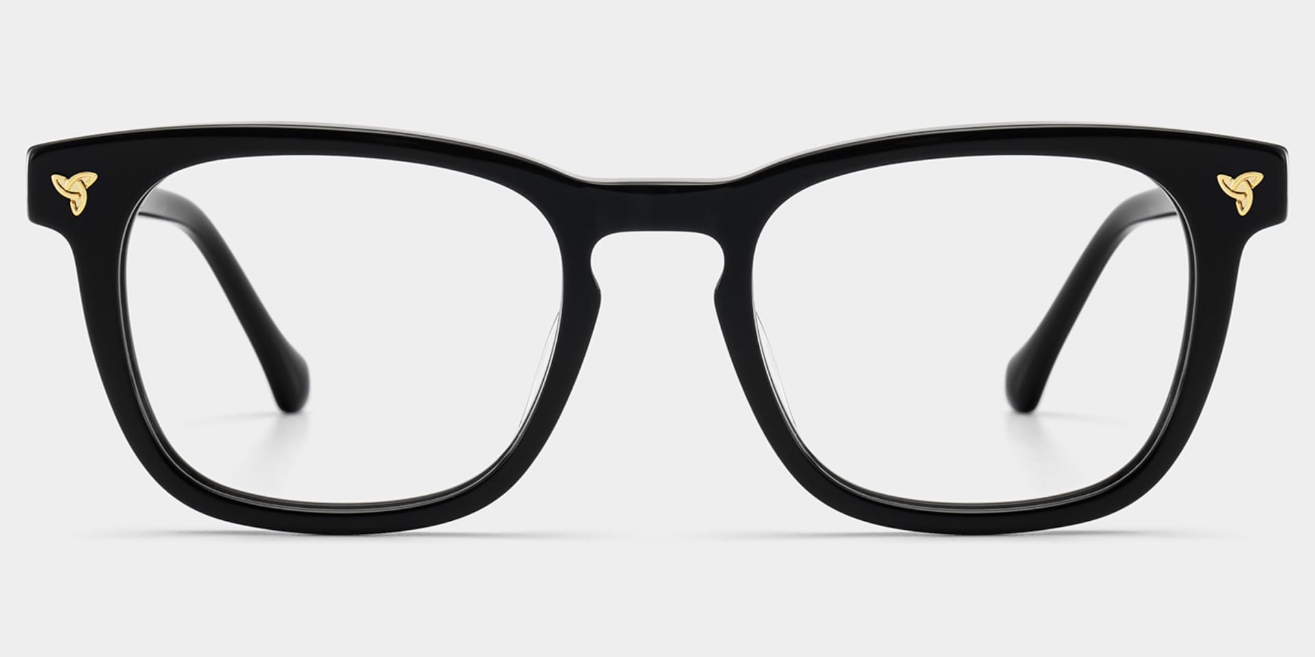 Heather Black Frame Glasses with Square Frame Online | ZEELOOL1