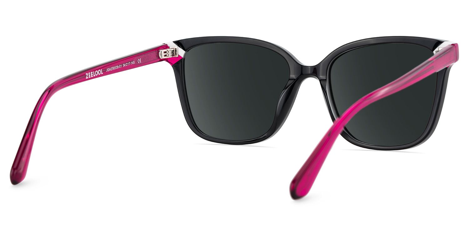 Thin Black Sunglasses Frame with a Square Shape5