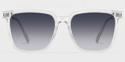 Zeyna Clear Square Sunglasses0