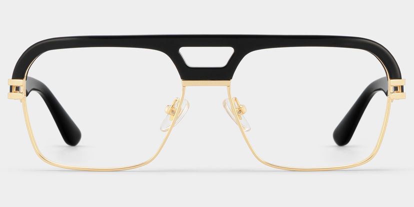 Griff Aviator Black Glasses