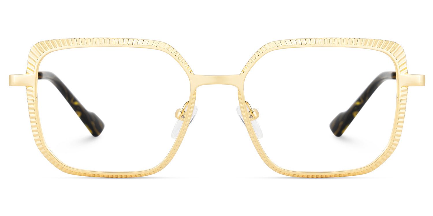 Vintage Metal Frame Glasses in Iridescent Color1