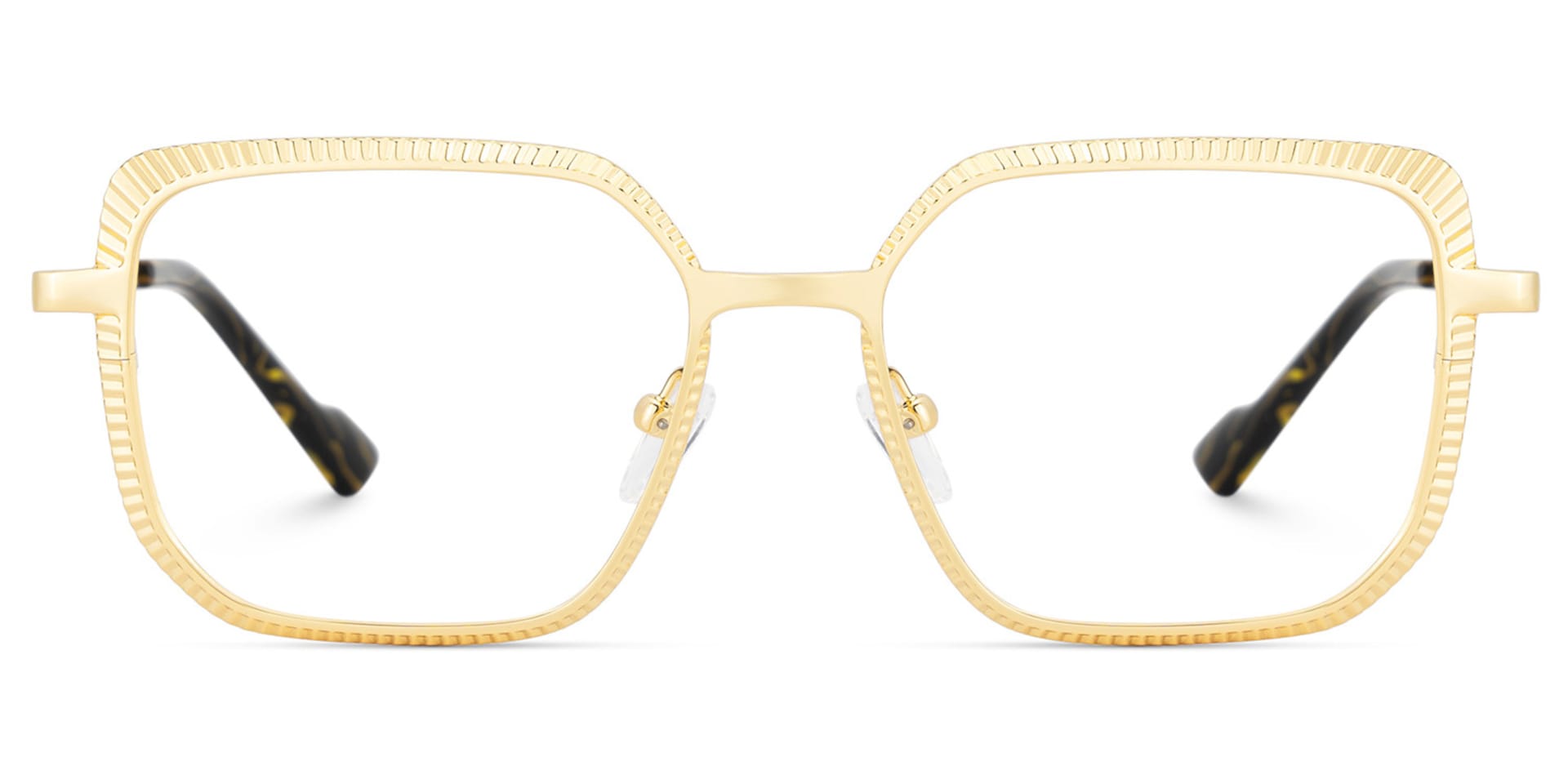 Vintage Metal Frame Glasses in Iridescent Color1